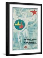 Visit the Soviet Union Poster-null-Framed Giclee Print