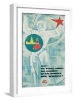 Visit the Soviet Union Poster-null-Framed Giclee Print