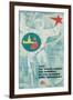 Visit the Soviet Union Poster-null-Framed Giclee Print