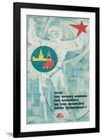 Visit the Soviet Union Poster-null-Framed Giclee Print