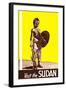 Visit The Sudan-null-Framed Art Print