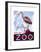 Visit the Zoo-null-Framed Giclee Print