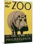 Visit the Zoo-null-Mounted Art Print