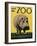 Visit the Zoo-null-Framed Art Print