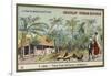 Visit to a European Home, Java-null-Framed Giclee Print