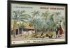 Visit to a European Home, Java-null-Framed Giclee Print