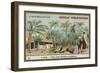 Visit to a European Home, Java-null-Framed Giclee Print