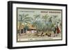 Visit to a European Home, Java-null-Framed Giclee Print