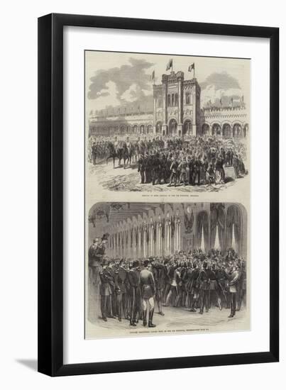 Visit to Brussels-null-Framed Giclee Print