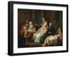 Visit to Doctor-Pierre Adrien Choquet-Framed Giclee Print