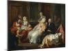 Visit to Doctor-Pierre Adrien Choquet-Mounted Giclee Print