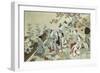 Visit to Gardener-Nishikawa Sukenobu-Framed Giclee Print