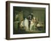 Visit to the Child at Nurse, C.1788-George Morland-Framed Giclee Print