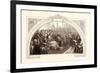 Visit to the Dublin Great Exhibition by Queen Victoria, August 30, 1853, Ireland-null-Framed Giclee Print