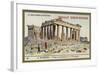 Visit to the Parthenon and the Acropolis, Athens-null-Framed Giclee Print