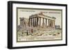 Visit to the Parthenon and the Acropolis, Athens-null-Framed Premium Giclee Print