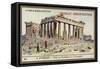 Visit to the Parthenon and the Acropolis, Athens-null-Framed Stretched Canvas