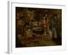 Visit to the Peasants, First Third of 17th C-Pieter Brueghel the Younger-Framed Giclee Print