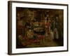 Visit to the Peasants, First Third of 17th C-Pieter Brueghel the Younger-Framed Giclee Print