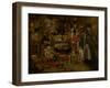 Visit to the Peasants, First Third of 17th C-Pieter Brueghel the Younger-Framed Giclee Print