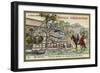 Visit to the Tomb of the First Ming Emperor, China-null-Framed Giclee Print