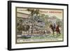 Visit to the Tomb of the First Ming Emperor, China-null-Framed Giclee Print