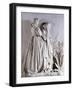 Visit to Tomb-Adriano Cecioni-Framed Giclee Print