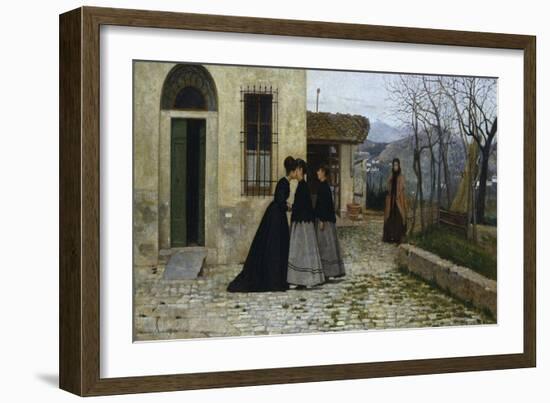 Visit-Silvestro Lega-Framed Giclee Print