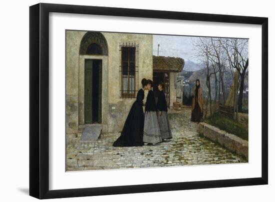 Visit-Silvestro Lega-Framed Giclee Print