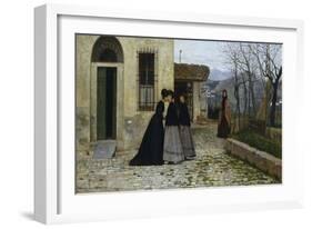 Visit-Silvestro Lega-Framed Giclee Print