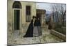 Visit-Silvestro Lega-Mounted Giclee Print