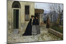 Visit-Silvestro Lega-Mounted Giclee Print