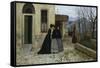 Visit-Silvestro Lega-Framed Stretched Canvas