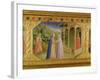 Visitation, from the Predella of the Annunciation Alterpiece, c. 1430-32 (Tempera & Gold on Panel)-Fra Angelico-Framed Giclee Print