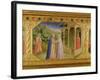 Visitation, from the Predella of the Annunciation Alterpiece, c. 1430-32 (Tempera & Gold on Panel)-Fra Angelico-Framed Giclee Print