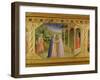 Visitation, from the Predella of the Annunciation Alterpiece, c. 1430-32 (Tempera & Gold on Panel)-Fra Angelico-Framed Giclee Print