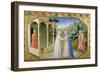 Visitation, from the Predella of the Annunciation Alterpiece-Fra Angelico-Framed Giclee Print