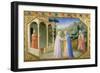 Visitation, from the Predella of the Annunciation Alterpiece-Fra Angelico-Framed Giclee Print