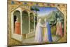 Visitation, from the Predella of the Annunciation Alterpiece-Fra Angelico-Mounted Giclee Print