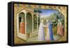 Visitation, from the Predella of the Annunciation Alterpiece-Fra Angelico-Framed Stretched Canvas