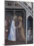 Visitation, Mary Meeting Elizabeth, Scene from New Testament Stories, 1375-1378-Giusto de' Menabuoi-Mounted Giclee Print