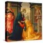 Visitation, with Maria Jakobaea and Maria Salome, 1491-Domenico Ghirlandaio-Stretched Canvas