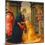 Visitation, with Maria Jakobaea and Maria Salome, 1491-Domenico Ghirlandaio-Mounted Giclee Print