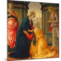 Visitation, with Maria Jakobaea and Maria Salome, 1491-Domenico Ghirlandaio-Mounted Giclee Print