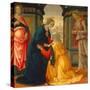 Visitation, with Maria Jakobaea and Maria Salome, 1491-Domenico Ghirlandaio-Stretched Canvas