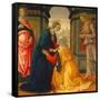 Visitation, with Maria Jakobaea and Maria Salome, 1491-Domenico Ghirlandaio-Framed Stretched Canvas