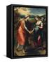 Visitation-Raphael-Framed Stretched Canvas