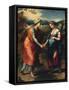 Visitation-Raphael-Framed Stretched Canvas