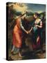 Visitation-Raphael-Stretched Canvas