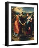 Visitation-Raphael-Framed Giclee Print